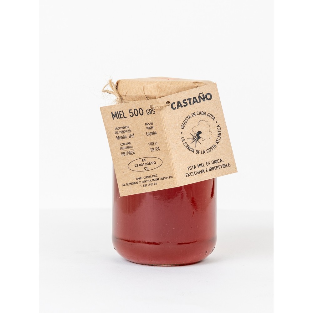 Miel de Castaño Aromas da Costa 500 grs